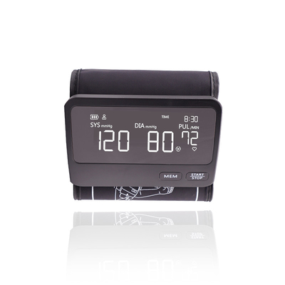 0-300mmHg Bluetooth Arm Bp Máy 5 Series 84 * 73mm 400mAh Pin