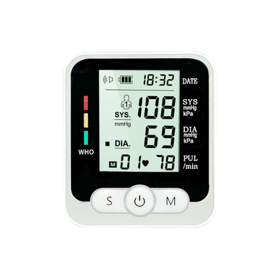 Máy đo huyết áp cổ tay điện tử kỹ thuật số BSCI Thiết bị Lcd Bp