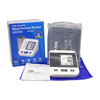 3.5in Màn hình đo huyết áp y tế tại nhà Màn hình Bp cánh tay trên 0 đến 290mmHg