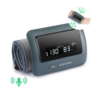 Máy đo huyết áp Bluetooth thông minh bằng giọng nói Màn hình HA tự động trên cánh tay trên