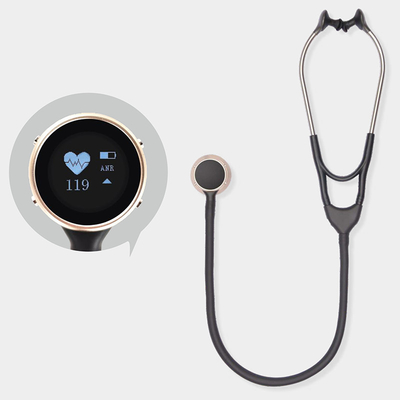 Ống nghe kỹ thuật số bằng thép không gỉ Heart Ecg Single Head Professional Medical