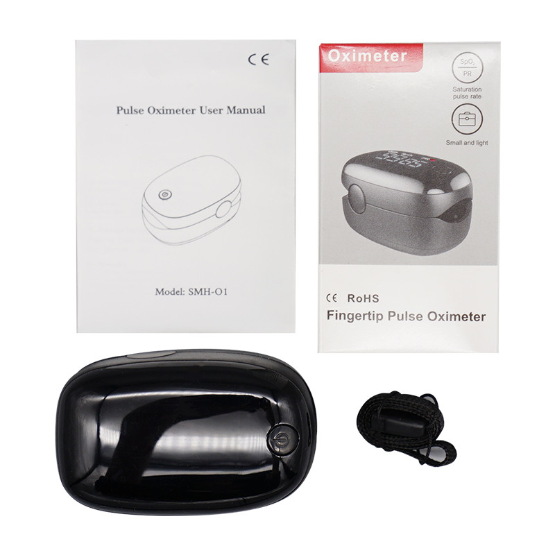 Màu sắc Trang chủ Máy đo nồng độ oxy hóa xung y tế Silicone Da cầm tay